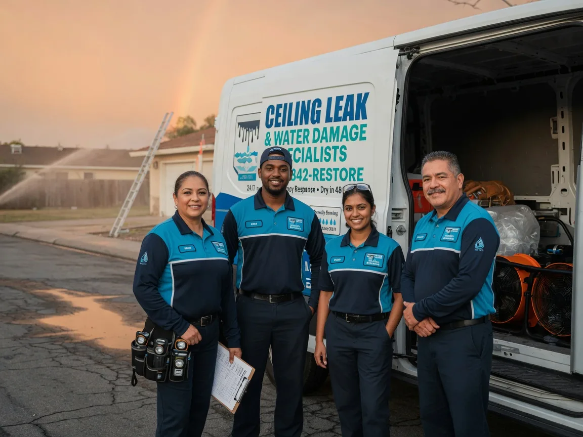 Ceiling Leak Cleanup company in Vintondale, PA