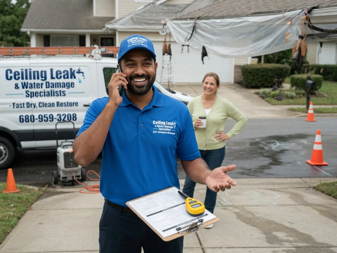 Ceiling Leak Cleanup Vintondale, PA FAQs